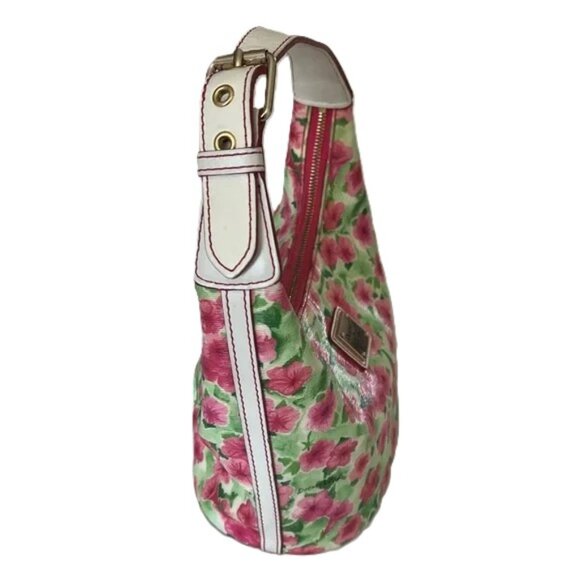 LIKE NEW Pretty Dooney & Bourke Bucket Shoulder Bag in Petunia - Picture 5 of 8